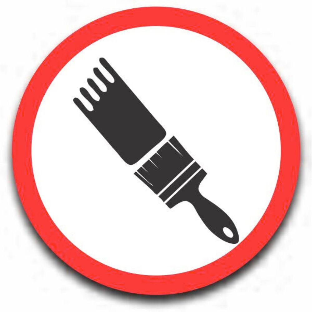 Always use brush for application. icon